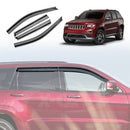 WeatherShields for Jeep Grand Cherokee 2011-2021 Car Weather Shields Wind Deflectors Sun Visors-1