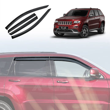 WeatherShields for Jeep Grand Cherokee 2011-2021 Car Weather Shields Wind Deflectors Sun Visors