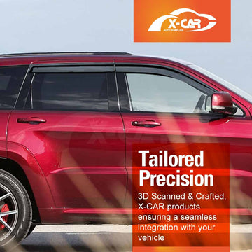 WeatherShields for Jeep Grand Cherokee 2011-2021 Car Weather Shields Wind Deflectors Sun Visors - 0
