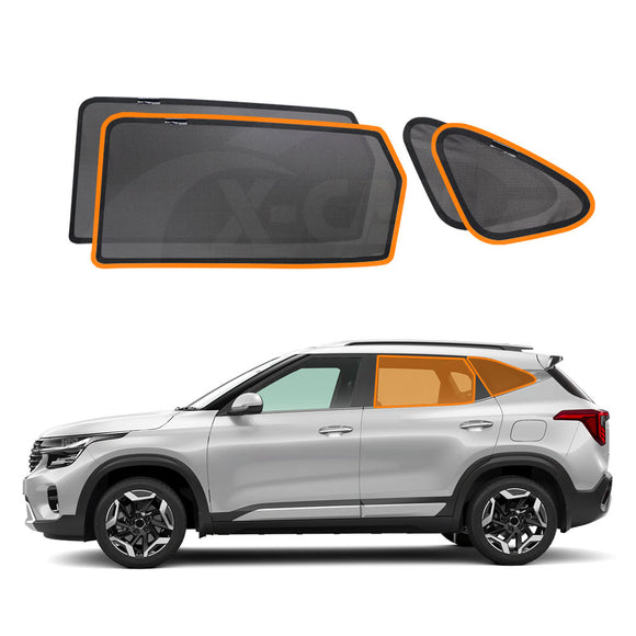 Window Sun Shades for Kia Seltos 2019-Onwards