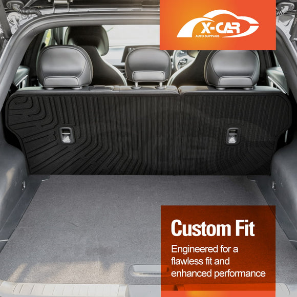 Boot Liner / Back Seat Protectors For Kia EV6 2021-Onwards Trunk Cargo Kick Mat
