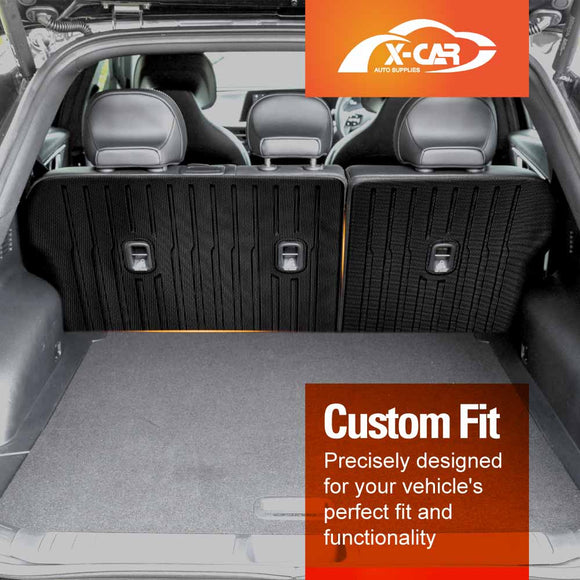 Boot Liner / Back Seat Protectors For Kia EV6 2021-Onwards Trunk Cargo Kick Mat