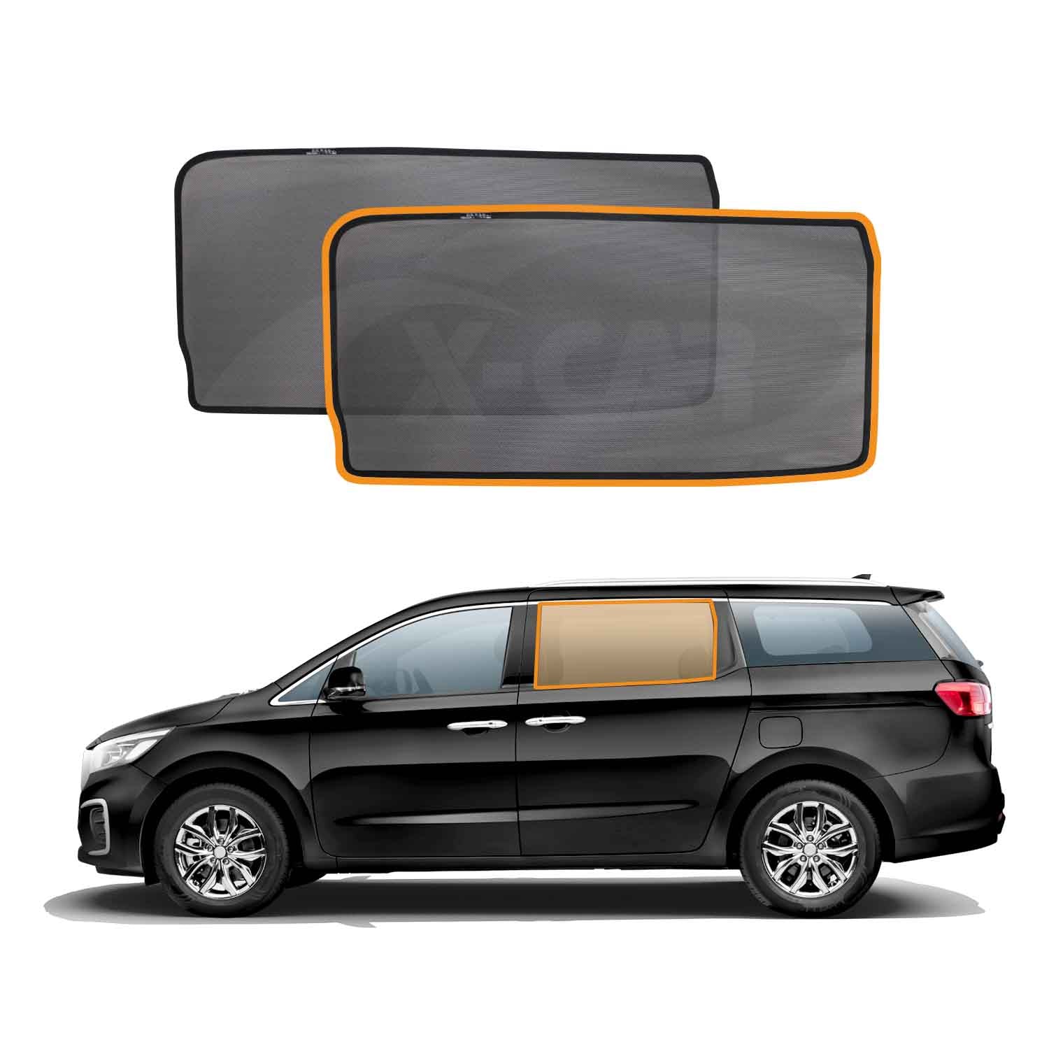 Window Sun Shade for Kia Carnival YP Series 2015-2020 Magnetic Blind Mesh - 0
