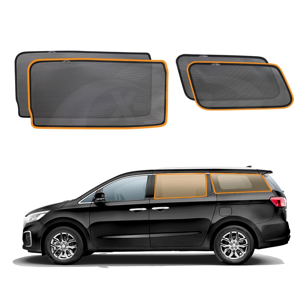 Window Sun Shade for Kia Carnival YP Series 2015-2020 Magnetic Blind Mesh