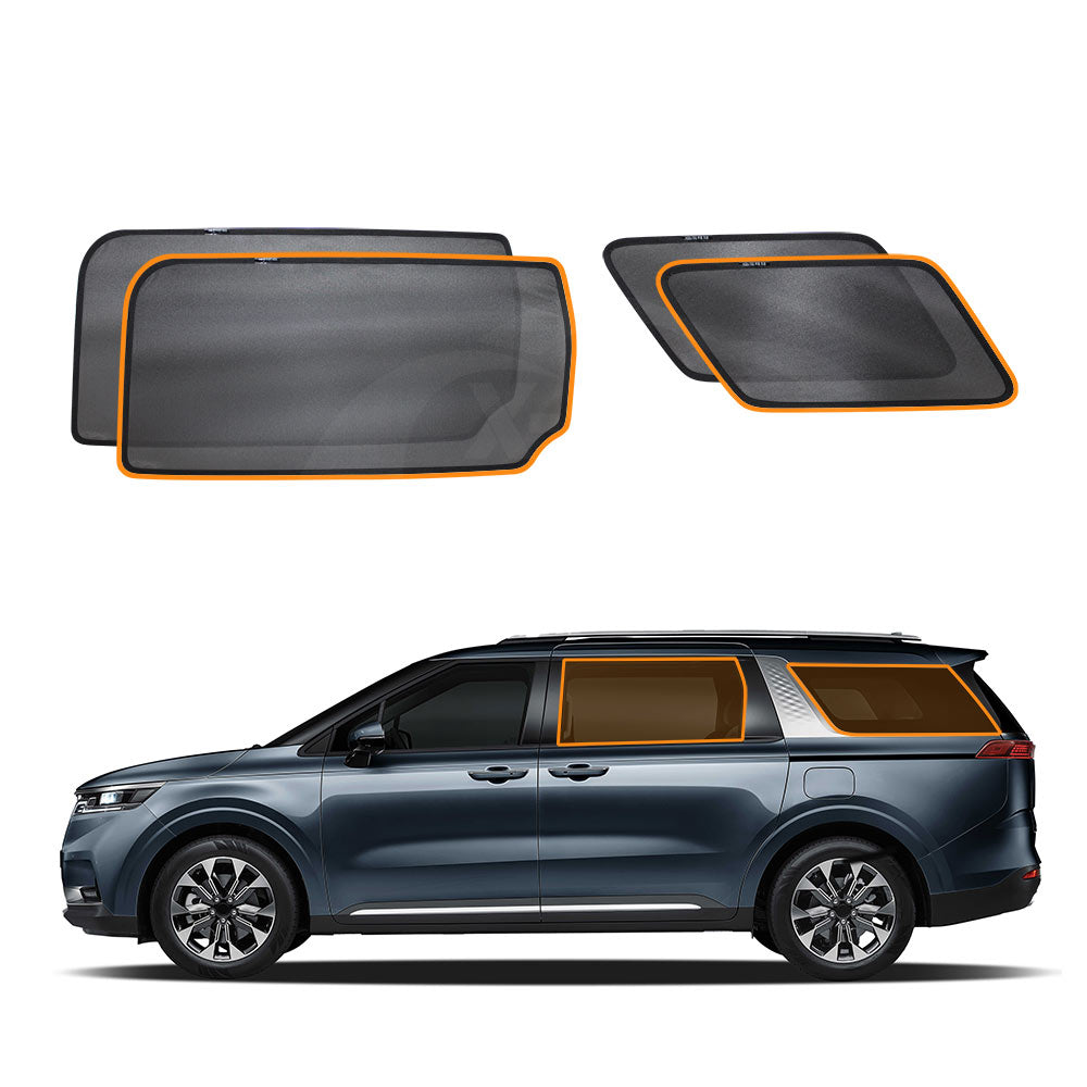 Window Sun Shade for Kia Carnival KA4 Series 2020-2025 Rear Windscreen Magnetic Blind Mesh