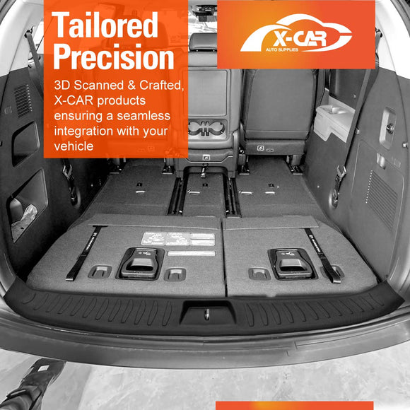 Boot Liner / Back Seat Protector for Kia Carnival 2014-Onwards All Weather Cargo Mat