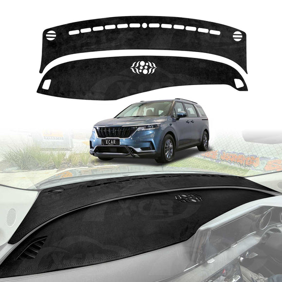 Dash Mats for Kia Carnival KA4 Series 2020-Onwards Non-Slip Dashboard Pad Cover