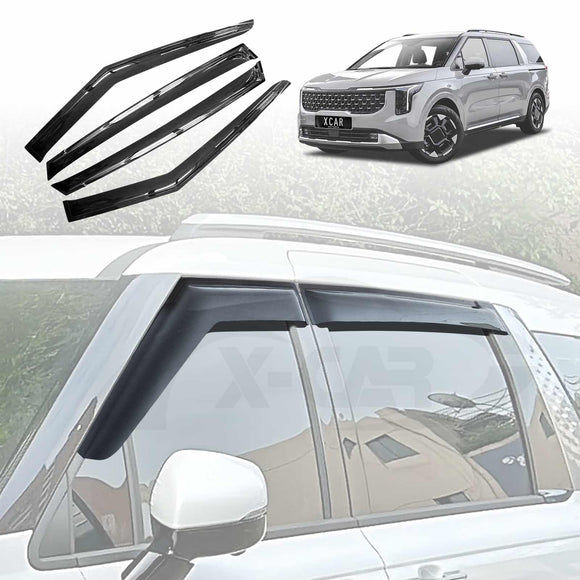 Weathershields for Kia Carnival KA4 Series 2020-2025 Car Weather Shields Wind Deflectors Sun Visors