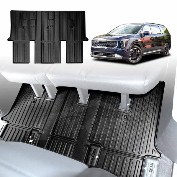 3D Floor Mats for Kia Carnival 2020-2025 KA4 Series All-Weather Liners