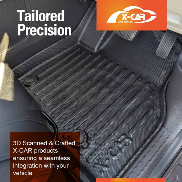 Floor Mats for Kia Carnival KA4 Series 2020-Onwards Heavy Duty All Weather Car Mats