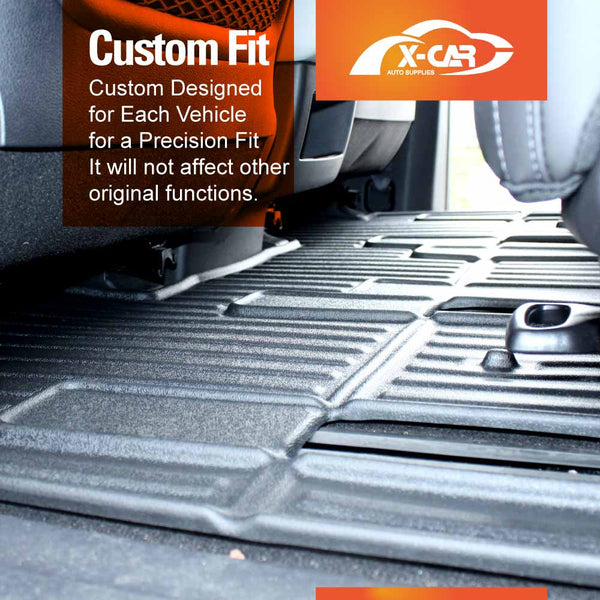 3D Floor Mats for Kia Carnival 2020-2025 KA4 Series All-Weather Liners