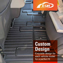 Floor Mats for Kia Carnival KA4 Series 2020-Onwards Heavy Duty All Weather Car Mats-7