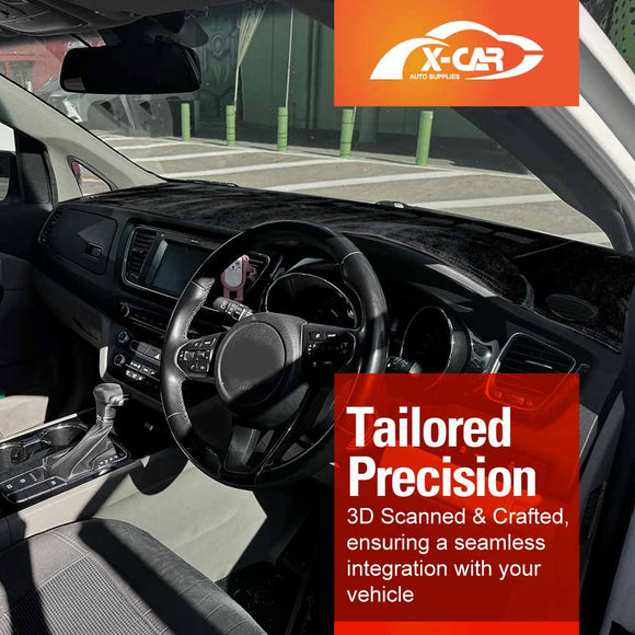 Dash Mat for Kia Carnival YP Series 2015-2020 Non-Slip Microfiber Pad Cover