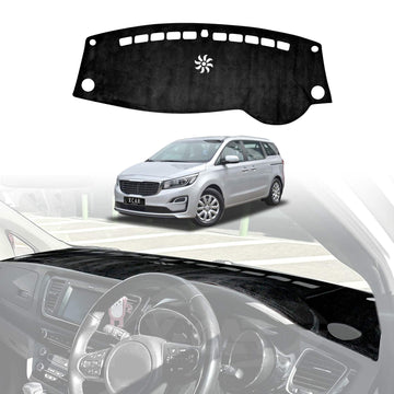 Dash Mat for Kia Carnival YP Series 2015-2020 Non-Slip Microfiber Pad Cover