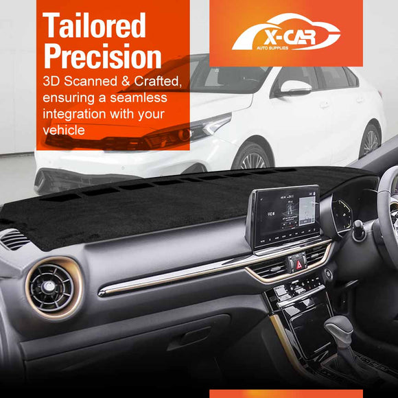Dash Mat for Kia Cerato Hatch & Sedan 2018-2024 Non-Slip Dashboard Pad Cover