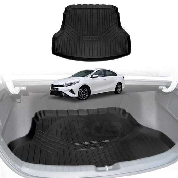 Boot Liner for Kia Cerato Sedan 2018-2024 All Weather Cargo Mat