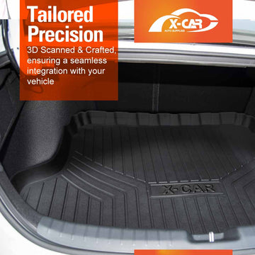 Boot Liner for Kia Cerato Sedan 2018-2024 All Weather Cargo Mat - 0