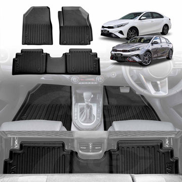 3D Floor Mats for Kia Cerato BD Series 2018-2024 All-Weather Car Liners