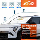WindScreen Sun Shade for Kia EV3 2025-Onwards WindShield Blind-4