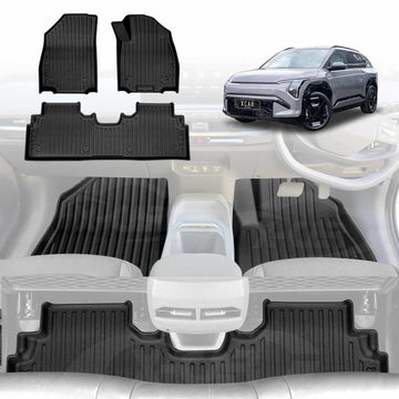 3D Floor Mats for Kia EV3 2025-Onwards All-Weather Car Liners