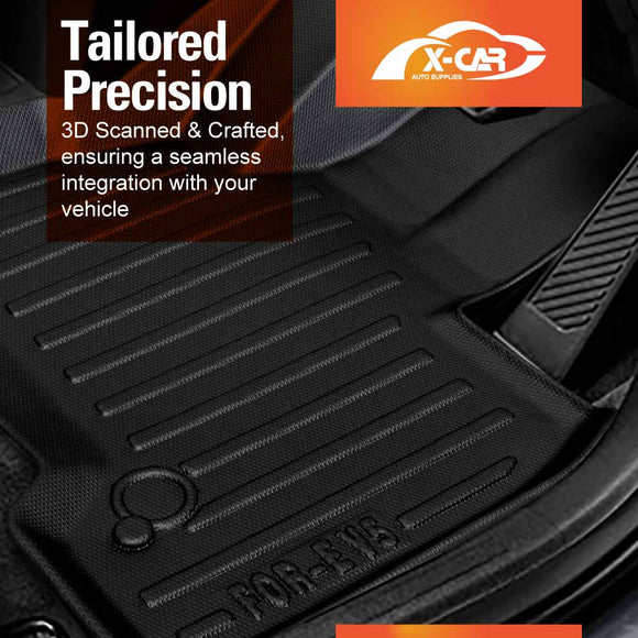 3D Floor Mats for Kia EV5 2024-Onwards All-Weather Liners