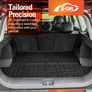 Boot Liner/ Back Seat Protector for Kia EV5 2024-Onwards All-Weather Liners - 0