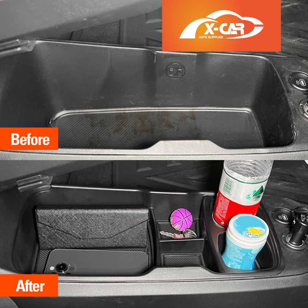 Centre Console Rubber Cup Holder Insert for Kia EV6 2021-2025 Interior Accessories