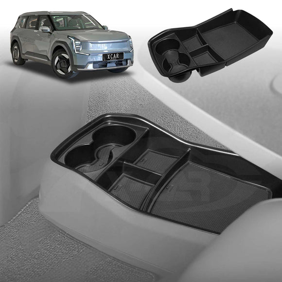 Centre Console Organizer Tray for Kia EV9 2023-Onwards Storage Box Car Interior Accessories