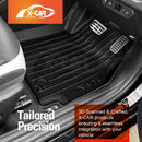 3D Floor Mats for Kia K4 2024-Onwards All-Weather Liners-2