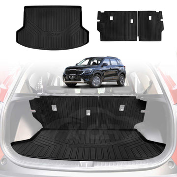Boot Liner Back Seats Protector for Kia Seltos 2019-2022