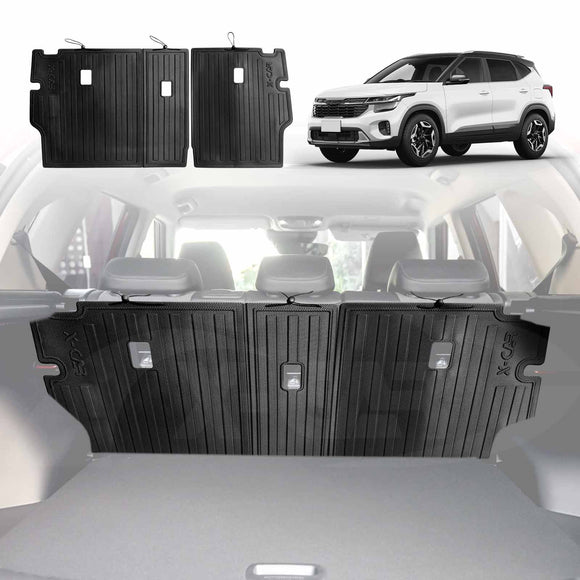 Boot Liner Back Seat Protector for Kia Seltos 2022-Onwards All-Weather Cargo Mat