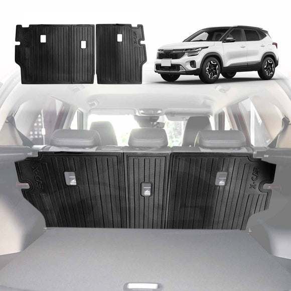 Boot Liner Back Seats Protector for Kia Seltos 2019-2022