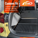 Boot Liner Back Seat Protector for Kia Seltos 2022-2024 All-Weather Cargo Mat