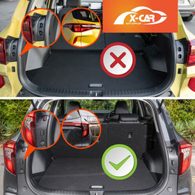 Boot Liner / Back Seat Protector for Kia Seltos 2022-Onwards All-Weather Cargo Mat - 0