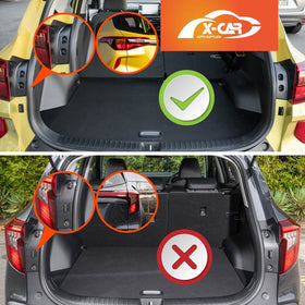 Boot Liner Back Seats Protector for Kia Seltos 2019-2022 - 0