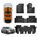 3D Floor Mats for Kia Sorento 2020-Onwards All-Weather Car Liners-1