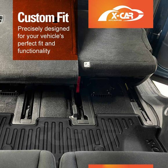 3D Floor Mats for Kia Sorento 2020-Onwards All-Weather Car Liners