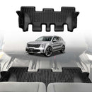 3D Floor Mats for Kia Sorento 2020-Onwards All-Weather Car Liners-12