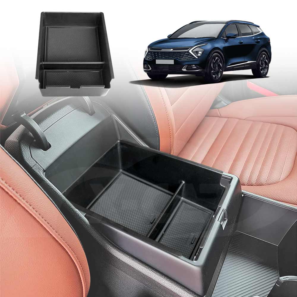 Armrest Organizer Tray for Kia Sportage 2021-2025 Storage Box