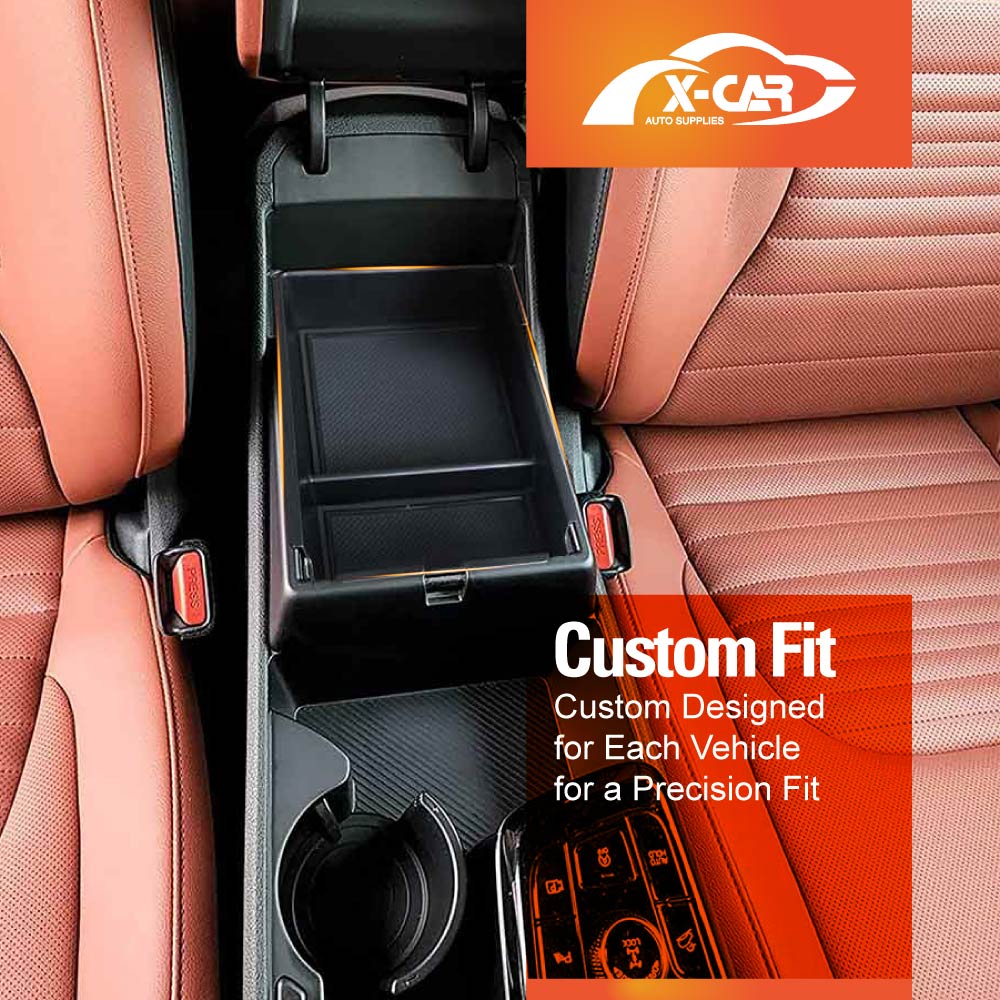 BIBIBO Opbergdoos Voor Kia Sportage NQ5 2022+ (Automaat) – Handige Middenconsole Organizer Met Antislipmat