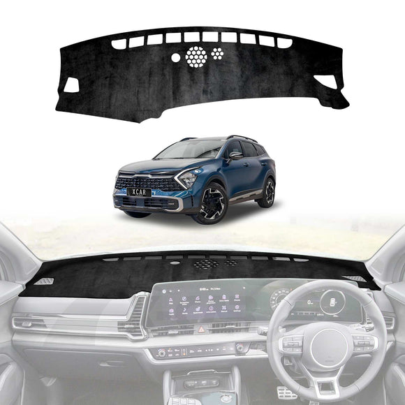 Hot Deal - Dash Mat for Kia Sportage NQ5 2021-2025 Microfiber Non-Slip Pad Cover Interior Accessories