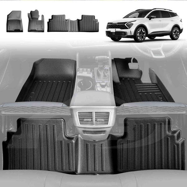 3D All-Weather Floor Mats for Kia Sportage 2021-2024
