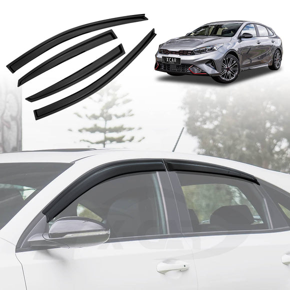WeatherShields for Kia Cerato Hatch 2018-2024 Car Weather Shields