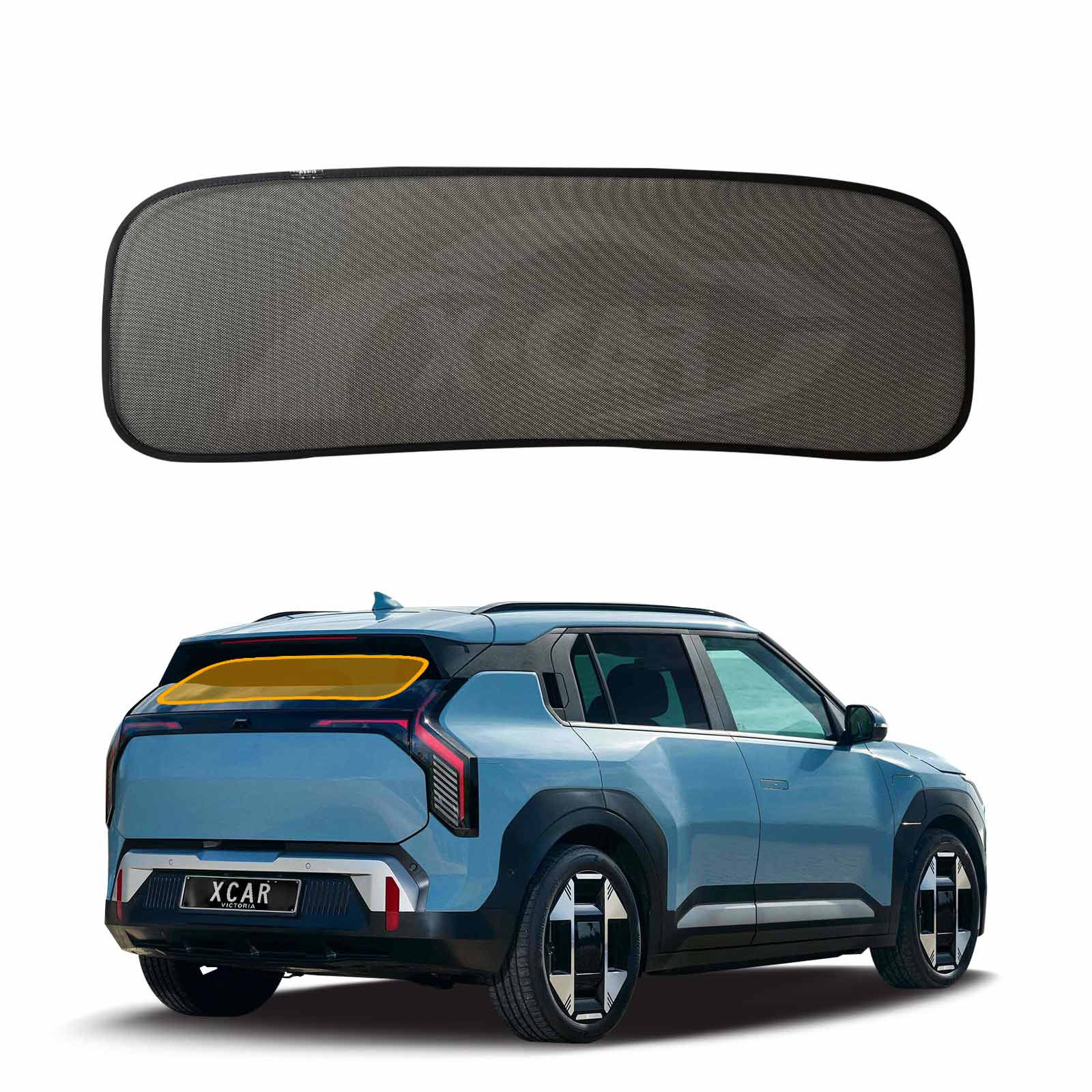 Set Car Shades (rear side doors) Kia EV3 2024- (2-pieces Set Car Shades (rear side doors) Kia EV3 2024- (2-pieces