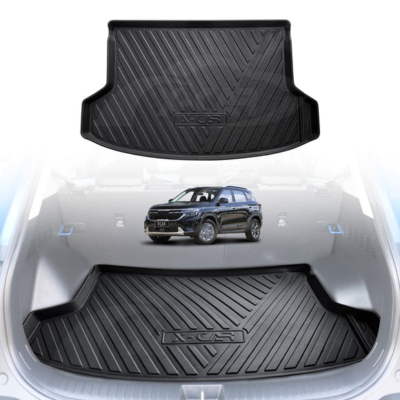 Boot Liner Back Seats Protector for Kia Seltos 2019-2022