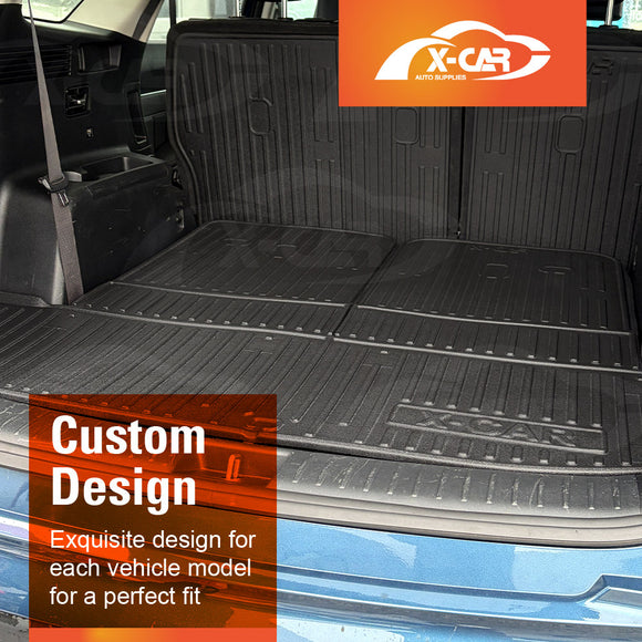 Boot Liner/ Back Seat Protector for Kia Sorento 2020-Onwards Trunk Cargo Mat Luggage Tray