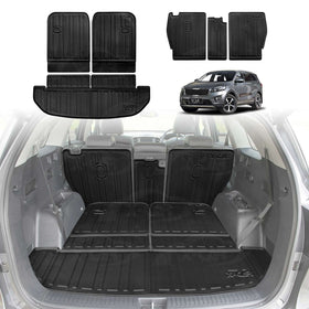 Boot Liners/ Back Seat Protector for Kia Sorento UM Series 2015-2020 Trunk Cargo Mat
