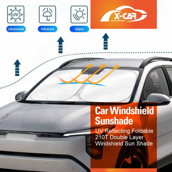 WindScreen Sun Shade for Kia Stonic 2020-Onwards Blocks UV Rays Foldable Custom Wind Screen Sun Visor Protector