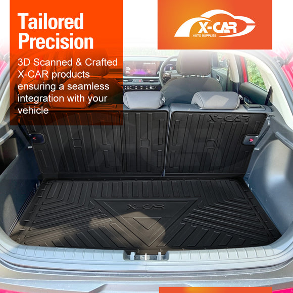 Boot Liner/Back Seat Protector for Kia Stonic 2020-2025 All Weather Car Mat
