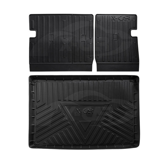 Boot Liner/Back Seat Protector for Kia Stonic 2020-2025 All Weather Car Mat